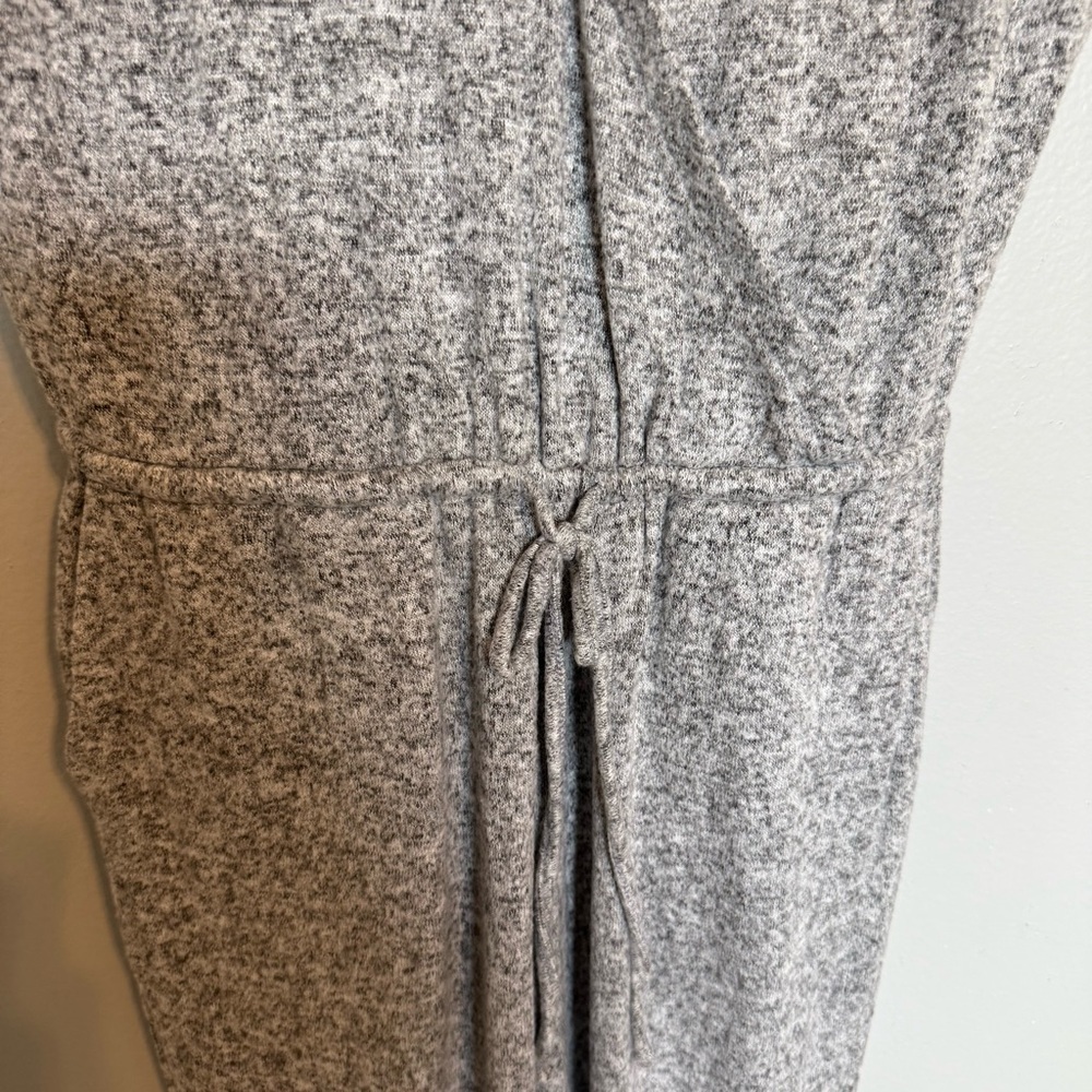 Express One Eleven Heather Gray Cozy Jumpsuit Size Extra Small - Picture 3 of 5